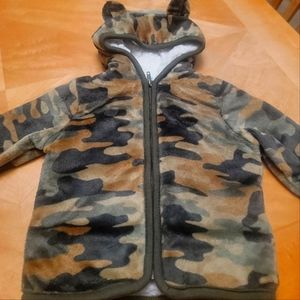 Fleece lined hoodie